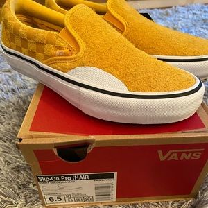⚡️⚡️90’s Skater Vibe Vans Slip-On Pro Suede Women’s 8 Checkered BNWT ⚡️⚡️